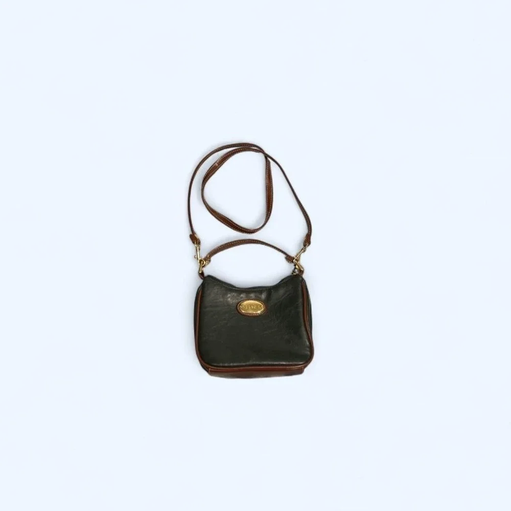 Vintage green mini crossbody bag by Capezio